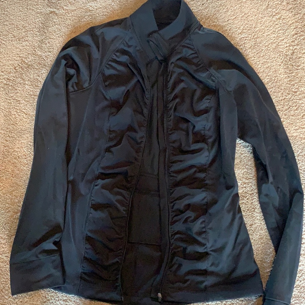 Black zip jacket